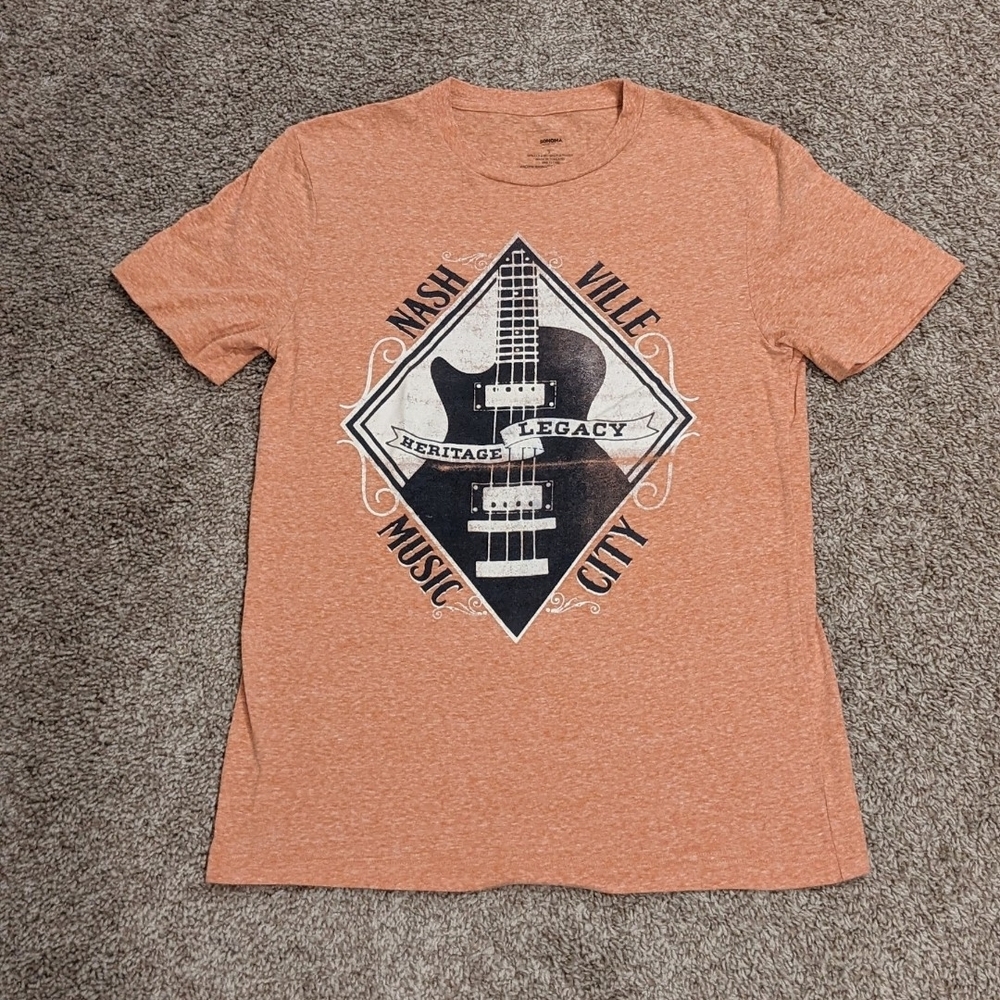 Sonoma Nashville Music City Heritage Graphic Tee Short Sleeve T-Shirt Size Small